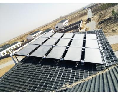 內(nèi)蒙古政府易地扶貧搬遷村民活動中心太陽能+天燃?xì)鉅t多能聯(lián)供采暖工程取代燃煤鍋爐